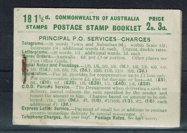 Image of Australia SG SB23 UMM British Commonwealth Stamp